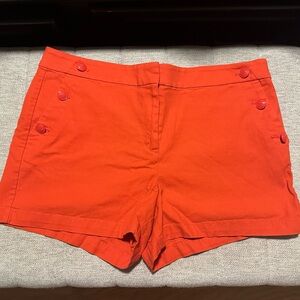 LOFT: The Riviera Short in Vibrant Orange